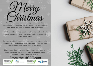 Merry Christmas from MGR